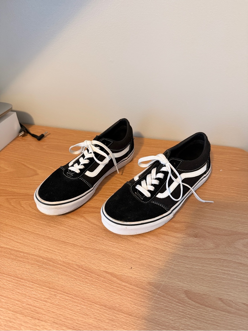Vans Black and White Old Skool Women's Sneakers